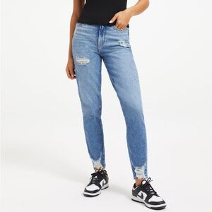 Good American Good Boy Distressed Jeans